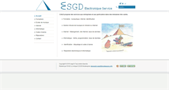 Desktop Screenshot of esgd.fr
